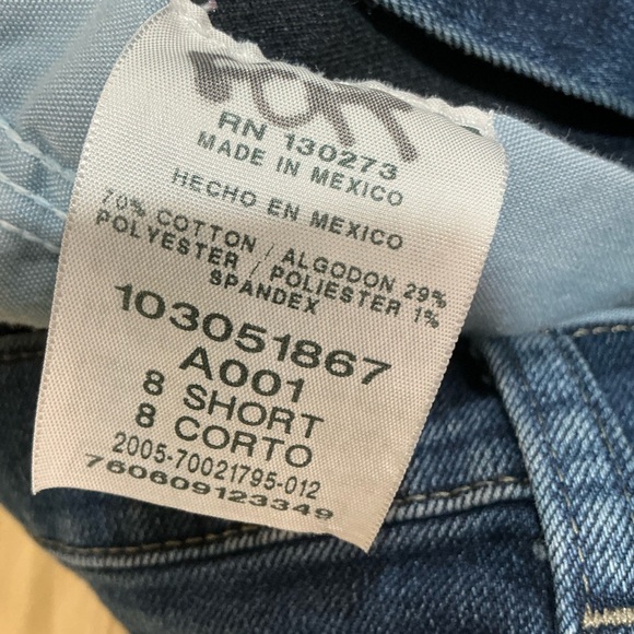 🍓 Lee Relaxed Fit Blue Denim Jeans - 8 Short - Picture 4 of 4